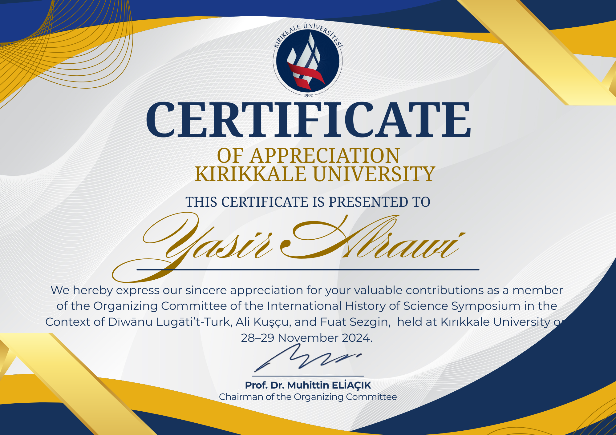 Organizing Committee Member